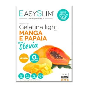 Easyslim - Gelatina Light Manga e Papaia com Stevia 2 x 15g