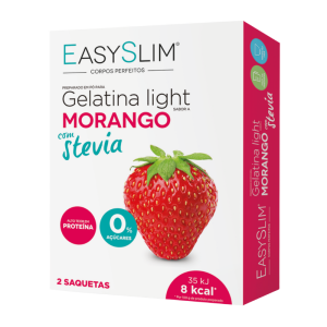 Easyslim - Gelatina Light Morango com Stevia 2 x 15g