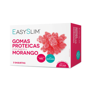 Easyslim - Gomas Proteicas Morango 70g x 3 saq.