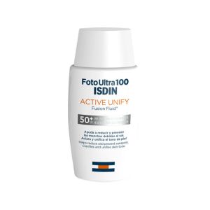 Isdin - Foto Ultra 100 Active Unify Fusion Fluid Fluído Solar SPF50+ 50ml