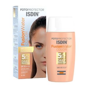 Isdin - Fotoprotector Fusion Water Color Solar de Rosto com Cor SPF50 50ml