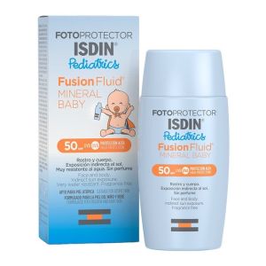 Isdin - Fotoprotector Pediatrics Kids Fusion Fluid Mineral Baby SPF50+ 50ml