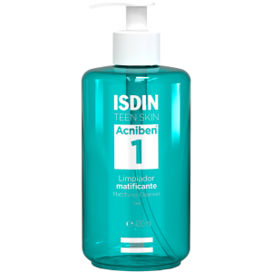 Isdin - Teen Skin Acniben Mattifying Cleanser Gel 400ml