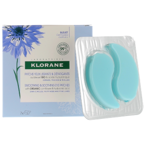 Klorane - ORGANIC Cornflower Smoothing & Soothing Eye Patches 2 x 7 units