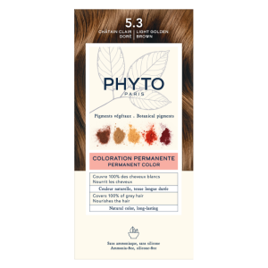 Phyto - Phytocolor Hair Color Kit 5.3 Light Golden Brown