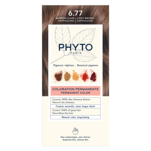 Phyto - Phytocolor Hair Color Kit 6.77 Light Brown Cappuccino