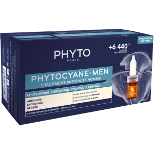 Phyto - Phytocyane-Men Progressive Hair Loss 5ml x 12 amp.
