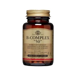 Solgar - Vitaminas Complexo B 50mg x 50 caps.